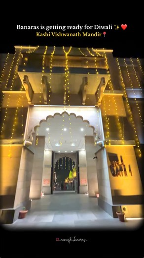 Hii_BANARAS || Akshat Srivastava ||🇮🇳 on Instagram: "Banaras is getting ready for Diwali ✨❤️ . . Follow for more: @_namaste_banaras_ . . #banaras #banarasi #banarashinduuniversity #banarasghat #banarasdiaries #banaraskigaliyan #kashi #kashivishwanath #kashivishwanathtemple #kashivishwanathcorridor #kashivishwanathdham #diwali #explore #explorepage #viral #viralreel #trending #trendingreels #travel #travelphotography #travelblogger #travelling #varanasi #varanasighats #varanasiblogger #varanasi