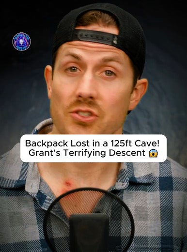 Backpack Lost in a 125ft Cave! Grant’s Terrifying Descent 😱 #CaveExploration #LostInTheAbyss #EpicAdventure #TerrifyingMoment #FellowshipFails