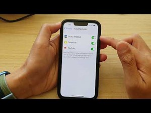 iPhone 13/13 Pro: How to Allow/Don't Allow Apps to Access Local Network Communication