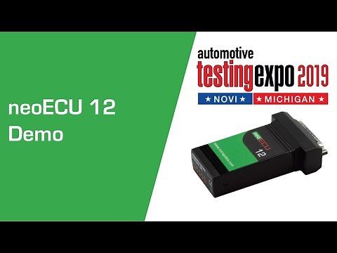 neoECU 12 - Low-Cost Embedded ECU with CAN FD and Digital Input/Output