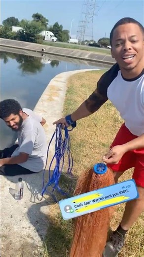 $100 Bet on the Line! Cast Net Challenge Gone CRAZY 💸 | BRING ME MY MONEY