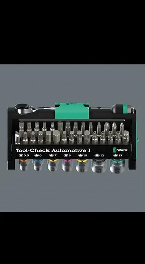 自動車用ツールチェック #Wera #ヴェラ #toolrebels #工具 #整備士 #コンパクト