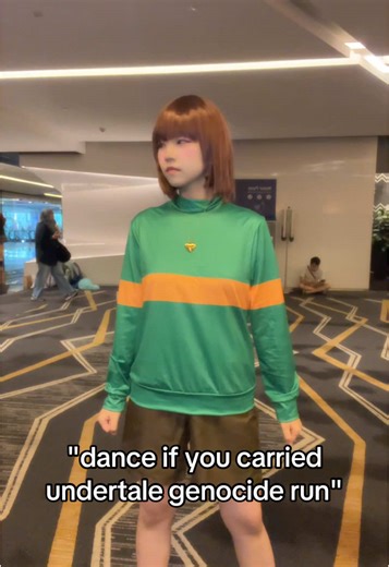 Chara Undertale Cosplay Inspiration and Dance