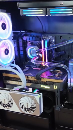 Finalmente montando meu primeiro water cooler custom!! Com esse kit da @corsairgamingbr o XH405iRGB, fica fácil haha Quemjá montou um desseai? #watercooler #pcgamer #Setup #publi | MW Informática