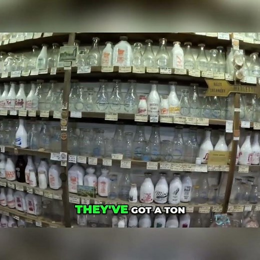 Epic Vintage Coca-Cola & Milk Bottle Museum Tour! #shorts