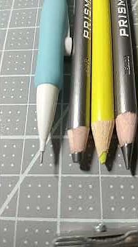 Different Pencil Tip Shapes Side by Side ✏️