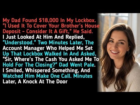 My Dad Found $18,000 In My Lockbox. "I Used It To Cover Your Brother's House Deposit - Consider It. 