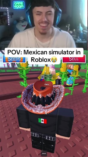 Let’s grill this corn #crisxgamer #roblox #mexican | roblox