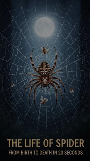 “Deadly Hunter,From Egg to Web Master 🕸️ | The Incredible Life of spider Seconds”#shorts #spiderman
