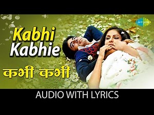 Kabhi Kabhi Lyrical | कभी कभी | Mukesh | Lata Mangeshkar |Amitabh Bachchan | Rakhee | Best Old Song