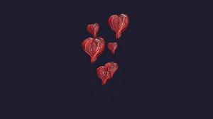 heart ballons - 3D model by wizardbob