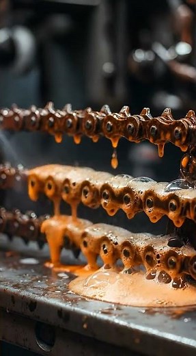 Satisfying Rust Removal From Bicycle Chain | Extreme Restoration !