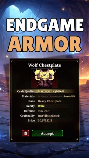 I Failed Twice… Then Crafted ENDGAME Armor