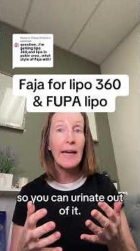 Faja choice after liposuction for fupa and lower abdomen #faja