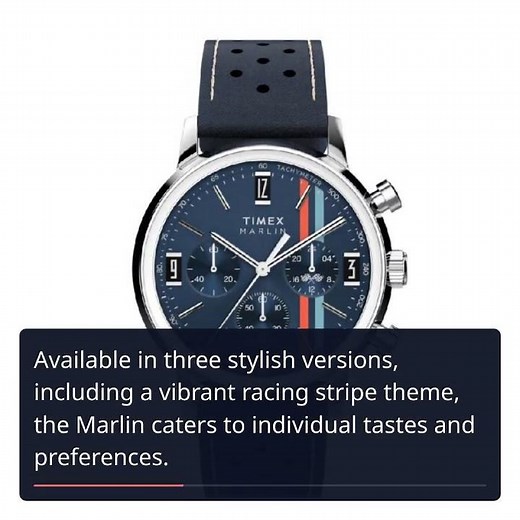 Timex Marlin Chronograph: Affordable Racing Style