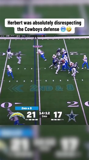 Los Angeles Chargers vs. Dallas Cowboys | WEEK 16#nfl #football #foryoupage #chargers #cowboys