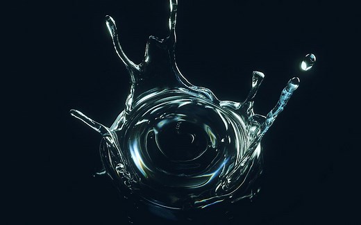 流体特效 ——C4D模型渲染  Realflow流体特效