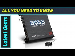BOSS Audio Systems R1100M: The Ultimate Monoblock Amplifier