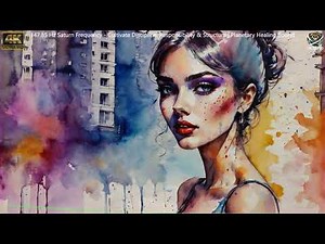 147.85 Hz Saturn Frequency 🌌 Cultivate Discipline, Responsibility & Structure | Planetary Healing