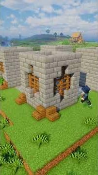 Minecraft Mini Castle🏰#minecraft