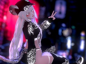 Yuna (3D Model)(Personal license only)