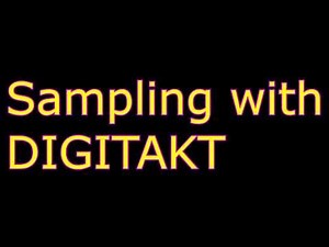 Sampling DIGITAKT