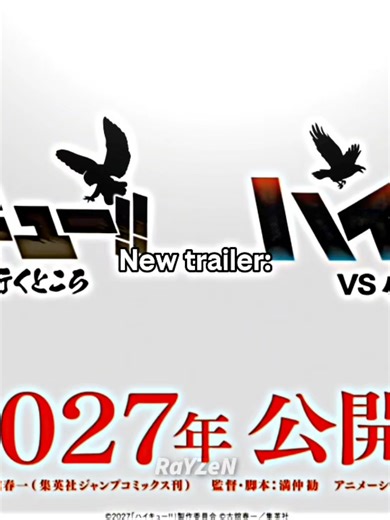 Haikyuu Announces Two Upcoming Movies for 2027
