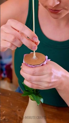 How to make a beautiful flower easily 😮
