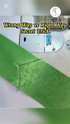 Beginner Sewing Tip| Triangle Splicing Trick