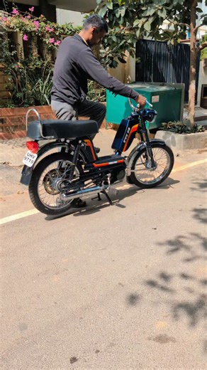 Motomatic R&D on Instagram: "#tvs50 #2strokemoped #mopedrestoration #mopedsofindia #motomaticrnd"