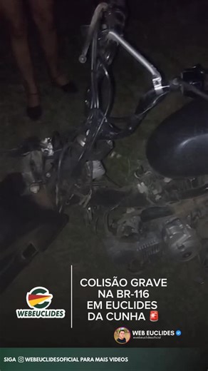 Webeuclides | 🚨 COLISÃO GRAVE NA BR-116 EM EUCLIDES DA CUNHA 🚨 Uma colisão grave foi registrada na BR-116, no trecho conhecido como Baixada do Cambão, em... | Instagram