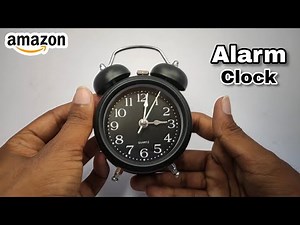 Alarm Clock Twin Bell Loud Alarm Heavy Metal Clock