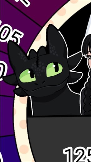 126 - TOOTHLESS (Advanced Color Wheel Challenge) #httyd