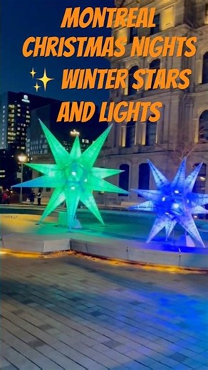 🌟 Montreal Christmas Lights✨Magic of the Holidays