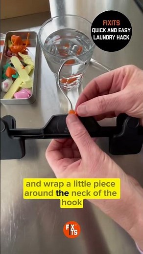 Super Easy laundry hack - How to fix a broken hook on the clothes hanger