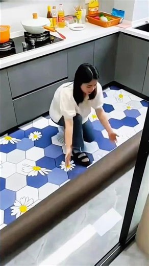 Anti-Slip Kitchen Mat for Safe & Stylish Cooking #KitchenMat #AntiSlipMat #KitchenSafety #shorts