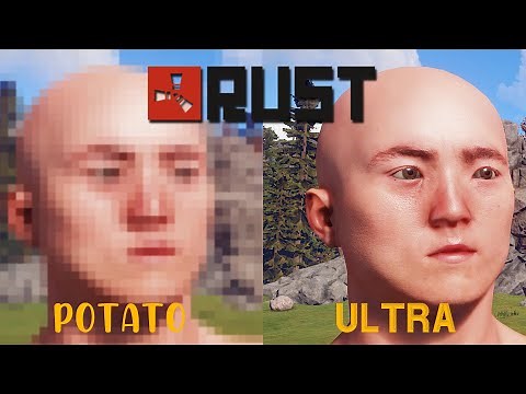Rust Potato VS Ultra Graphics Settings 2020 | Max Graphics | Gameplay PC