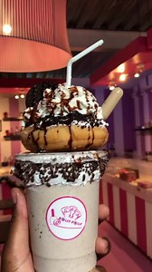 6.7K views | Try a crazy shake today at Rolly PollyOreo Cheesecake milkshake topped with whipped cream, crushed Oreo, baileys and donut covered with white chocolate #rollypolly | Rolly Polly Ice Cream | Facebook