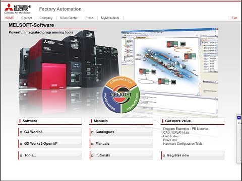 How to install Mitsubishi PLC GX Works 3 and 4 Software
