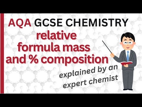 Relative formula mass and % composition | specific to AQA GCSE Chemistry 4.3.1.2