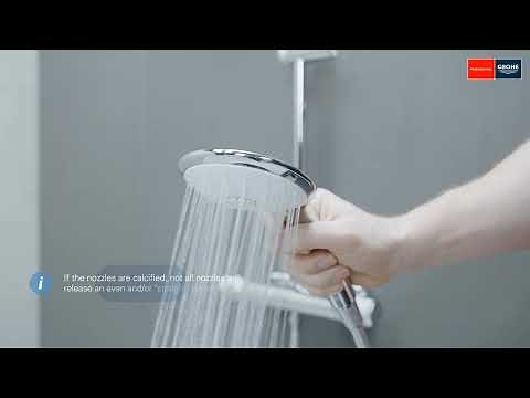 How To clean the SpeedClean nozzles of the shower