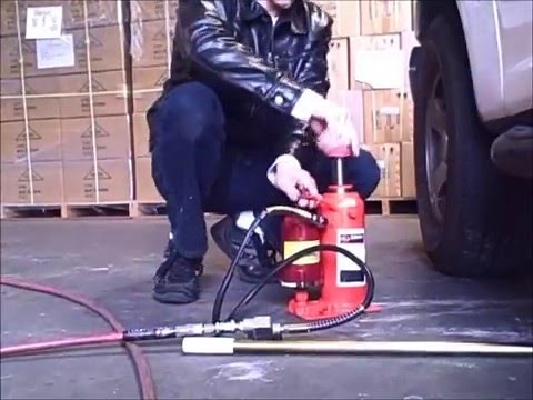 Proper Operating Procedures for ZABJ-22PA Air Bottle Jack
