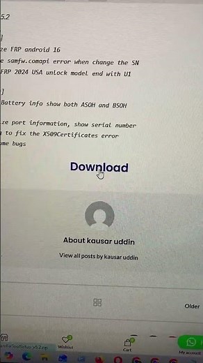 How to update samfw frp tools 5.2