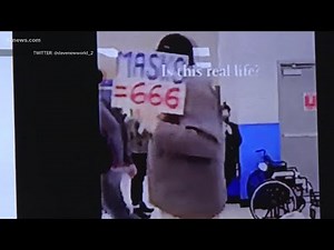 Viral video captures anti-mask march through Target store