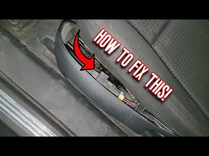 DRIVER SEAT SIDE PANEL FIX - G8 GT