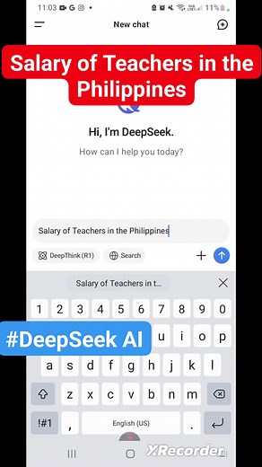 61K views · 37 reactions | LOOK #SalaryTeachersPhilippines #Ask #DeepSeekAI | Guro Forms | Facebook