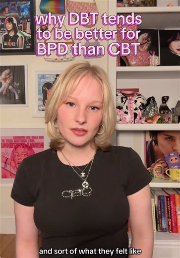 I would love to hear from people with BPD that have tried both CBT and DBT! #dbt #cbt #bpdtok #bpdtreatment #bpdrecovery