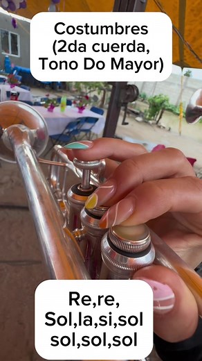 Tutorial de trompeta para principiantes: Costumbres - Tono Do Mayor