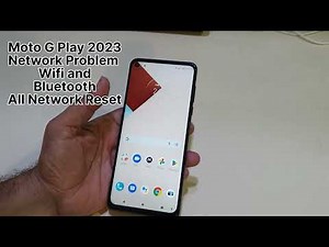 Moto G Play 2023 Wifi And Bluetooth Reset Connecting problem Fix