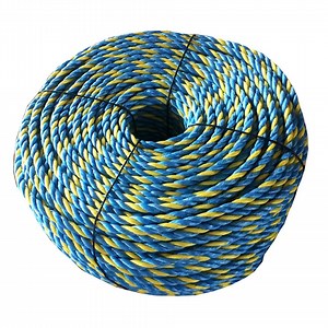 [Hot Item] 6mm Polypropylene PP Split Film Rope Blue Cable Parramatta Hauling Telstra Rope Twisted Rope